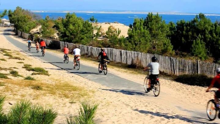 Maison Sur Golf Avec Piscine Chauffee A Lacanau Ocean Εξωτερικό φωτογραφία